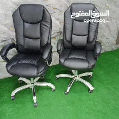  3 خصم خاص للشركات جاهز تكون مدير بجلسة ملوكية؟ كرسي مدير جلد فاخر، مريح بشكل لا يوصف!