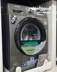  2 غسالة سامسونج 9 كيلو 1400دورة أحدث مواصفات انفيرتر كفالة عامين بأقل سعر بالمملكة
