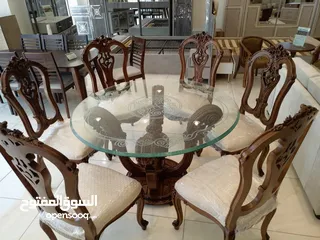  3 طاولة سفرة 6كراسي