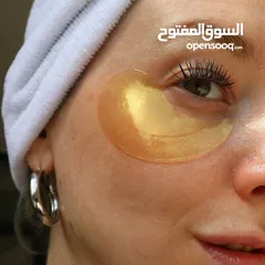  9 شرائح تحت العين الكورية  ماسك العيون بالذهب   فوائده :::: 1- يعيد تجديد وتحفيز نشاط خلايا البشرة