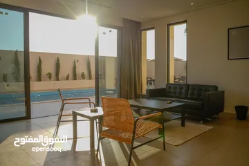  11 شاليه فاخر جدا و موقع مميز جدا على البحر الميت ( جهة الفنادق ) ، تصنيف سكن خالص