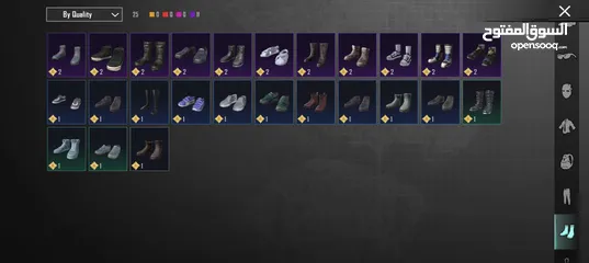  10 451 uc account for sale with upgradeable clothes and weapon