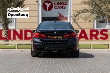  9 BMW M5 Competition M-Sport 2020 GCC under Agency Warranty and Service Contract