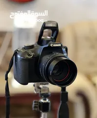 3 Canon 1200d + 50mm f/1.8 STM lens + accessories