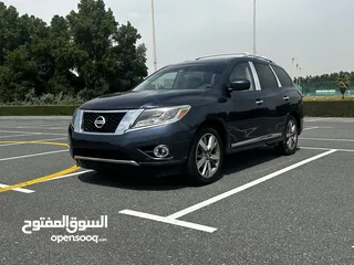  6 Nissan pathfinder 2013 model full option platinum