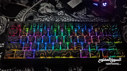  1 Attack shark x68 he magnetic keyboard