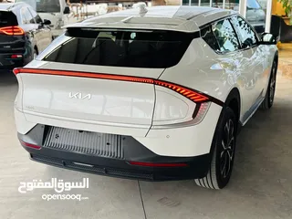  8 كيا EV6 وارد كوريا 2022 فحص كامل كرت ابيض ممشى 70 الف KM استخدام شخصي