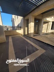  1 شقة ارضية للايجار في دابوق دوبلكس 4 نوم مع ترسات وكراج خاص
