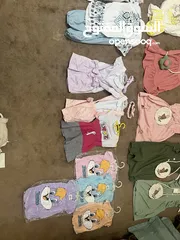  8 بضاعة ملابس ومستلزمات اطفال