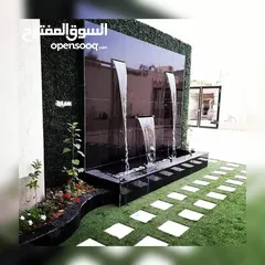  2 تصميم وتنفيذ نوافير وشلالات