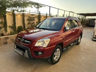  5 كيا سبورتاج موديل 2009 فحص كامل 7 جيد مالك واحد ممشى قليل بحاله الزيرو