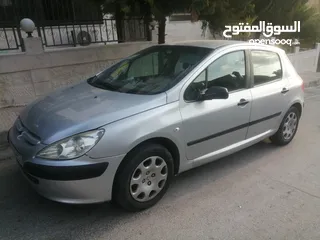  1 بيجو 307 للبيع موديل 2004