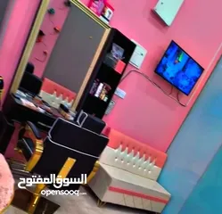  2 اثاث صالون نظيف جداً اخو الجديد مجهز بجميع المواد