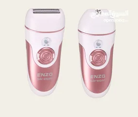  3 براون 4 رؤوس ماكينة إزالة الشعر النسائية ENZO لجميع مناطق الجسم نظام شحن