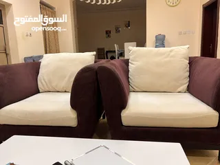  7 Sofa 7 seats for sale good condition u can wash it  No delivery