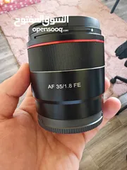  3 عدسة روكينون للسوني 35mm f1.8 أوتو فوكاس