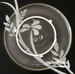  1 Microwave glass plate with the wheel caskite by whatsapp in Description