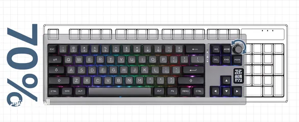  8 كيبورد ايبوميكر شادو اكس epomaker shadow x keyboard