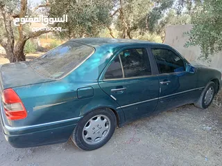  1 مرسيدس C180 موديل 1995 للبيع .