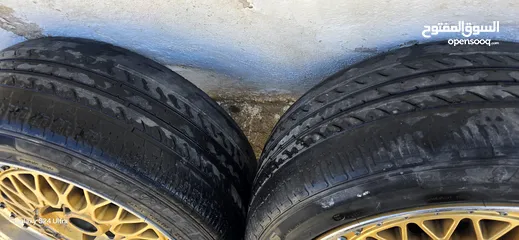  3 للبيع جنط  16 BBS مع كوشوك بسعر طيب
