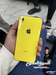  5 للبيع أيفون iPhone XR - لون أصفر - حالة ممتازة