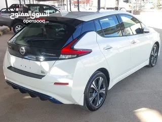  19 نيسان ليف 2021 SL PLUS بطارية 62 KW اعلى صنف