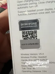  3 سماعات ايربودز لاسلكية من BOROFONE الاصلية .