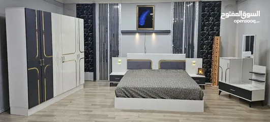  18 غرف نوم تركي تتكون من خمس قطع  بتصاميم مختلفه تناسب اذواقكم 