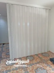  2 Folding Door PVC With glass