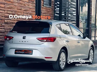  1 Seat Leon– تيربو1200 سيارة بتحكي عن حالها! جير عادي 6 غيار لمحبي المتعة بالأداء. عداد قليل فحص نخب