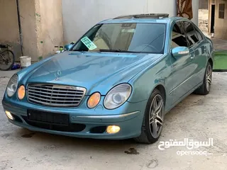  1 مرسيدس E270 ديزل فللل مسكره اضافات فتحة