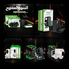  1 Xbox series x/s & one x/s cooling stand & battery charging قواعد تبريد مع بطاريات شحن اكس بوكس