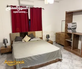  4 شقة مفروشة للايجار مناسبةللعائلات والاجاني قريبة من كافة الخدمات