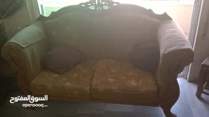  1 كنب مستعمل نضيف للبيع