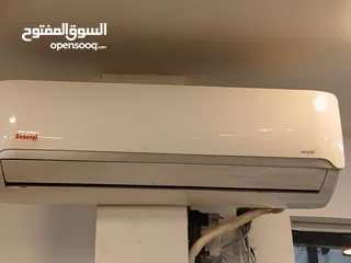  2 مكيف بحالة الوكاله 2طن فل انفيرتر