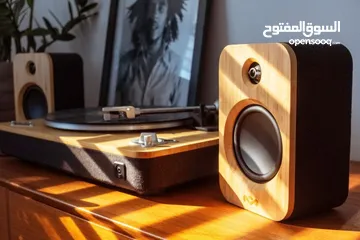  14 STIR IT UP LUX & GET TOGETHER DUO Premium Wireless Turntable & Bookshelf Speaker Bundle.