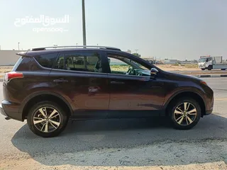  10 2018 RAV4 XLE 4X4 full option maroon.import From USA...