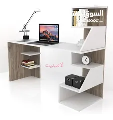  3 مكتب دراسي مودرن  شامل التوصيل والتركيب  اطلبها الان من لامينيت للأثاث المكتبي