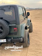  10 jeep wrangler GCC 2006 جيب خليجي نظيف و فحص ناجح