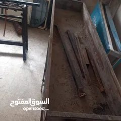  26 مجلى ستيلس ثقيل صناعي  ثلاجة بحاجه الى مروحة  طاوله ستيلس  غاز عين وحدة كانون كبير طول مترين عرض 40س
