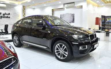  2 BMW X6 xDrive35i ( 2014 Model ) in Black Color GCC Specs