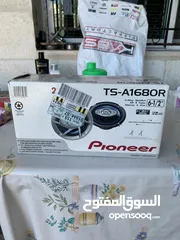  4 سماعات pioneer وسماعات  سوني 240 w XPlod