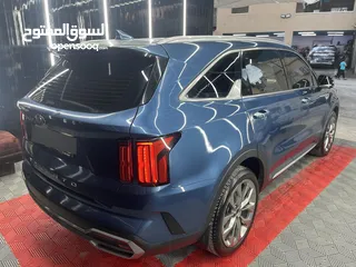  4 كيا سيرنتو 2021 ديزل بصلاه عنبي بسعر محرررقه 116 ألف نقدا البدل وارد منبدل