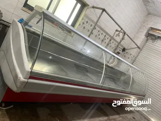  3 ثلاجات للبيع#للبيع ثلاجة عرض طولها 4متر فريزرات تنتين طقم كل وحدة ثلاث دفات منشار 3فاز