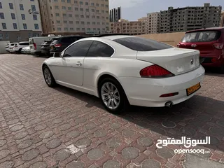  13 للبيع BMW 630i كوبيه بحالة جيدة ( من السيارات المميزة النادرة )