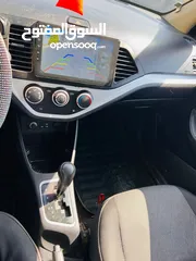  6 كيا بيكانتو 2016 جير اتوماتك محرك 1250cc بحاله الوكاله