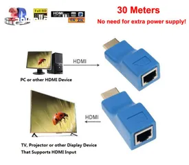  3 HDMI Lan Adapter - HDMI Extender By Cat 6 Cable