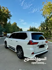  6 لكزس LX 570s خليجي 2017 سقنيشر فول ابشن