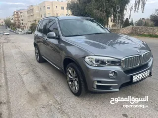  4 سيارة BMW X5 plug-in hybrid 2017 وارد وصيانة وكالة فحص كامل.