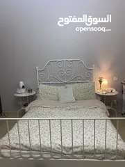  1 سرير ايكيا مع مرتبه - IKEA bed with mattress 180x200